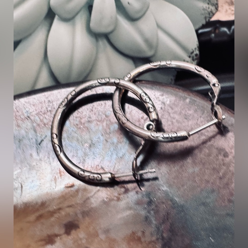 Brighton Small Scroll Charm Earring - image 3